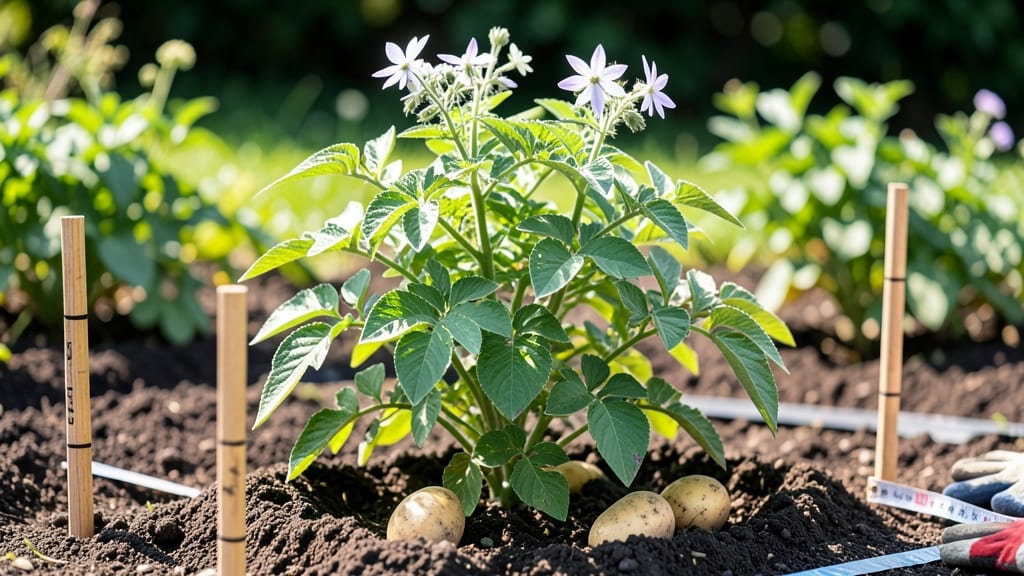 Potato Spacing in Garden: Row Layouts That Maximize Yield and Airflow