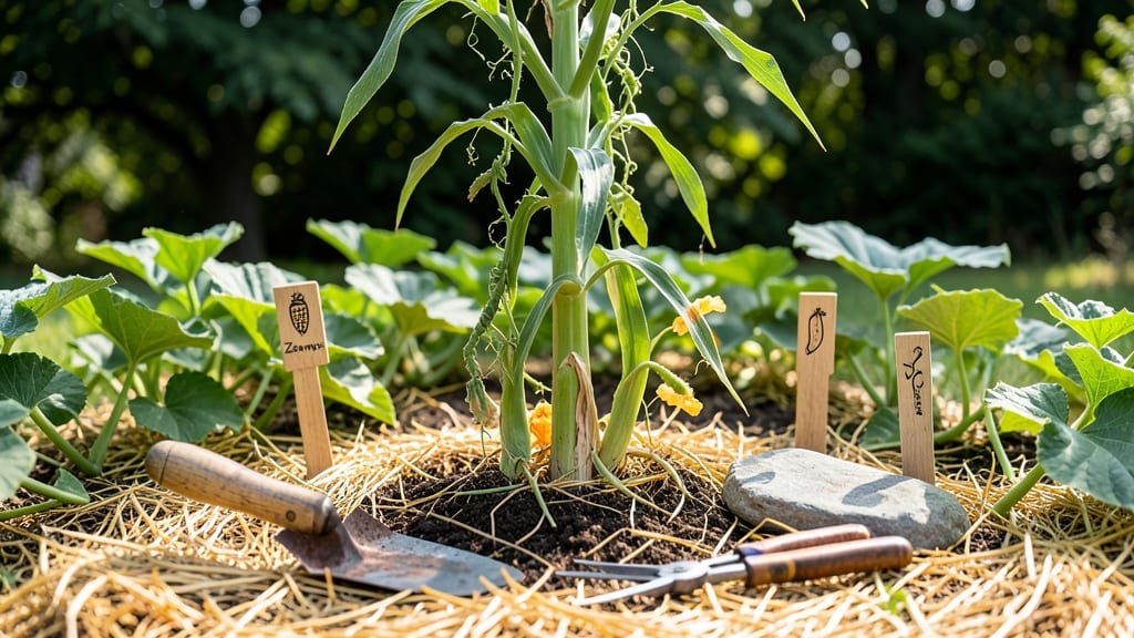 Companion Garden Layout: 3-Dimensional Pairing Guide for Pollinators and Pest Control