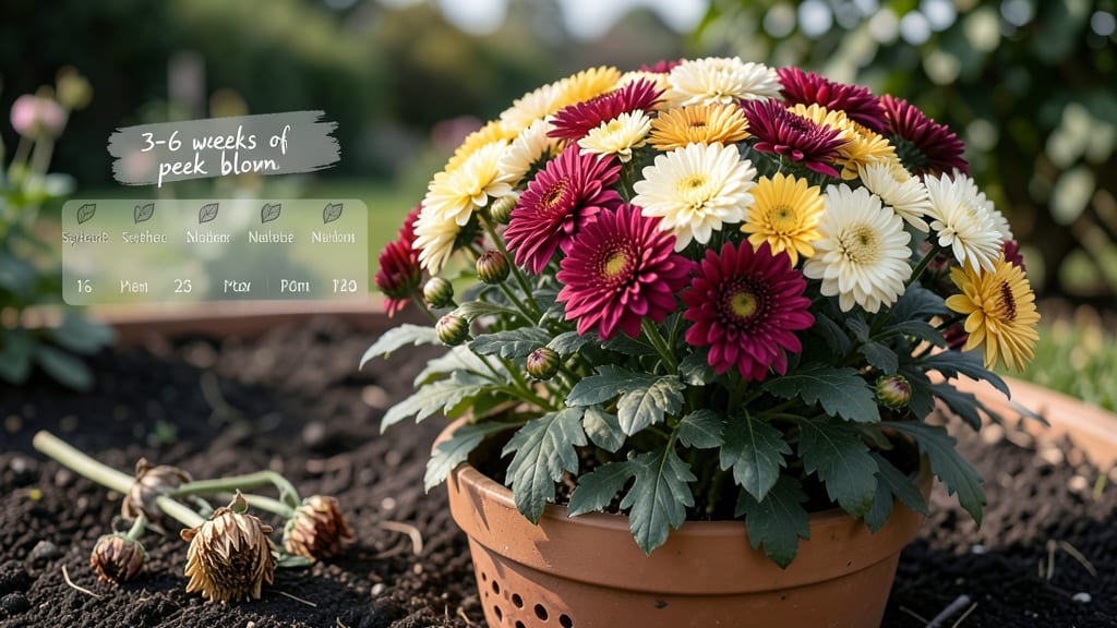 How Long Do Garden Mums Last: Cut-Flower Longevity and Seasonal Care Tips