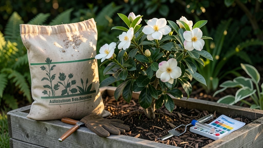 Acidic Nitrogen Fertilizer for Gardenias: pH-Balanced Feeding for Lush, Fragrant Blooms
