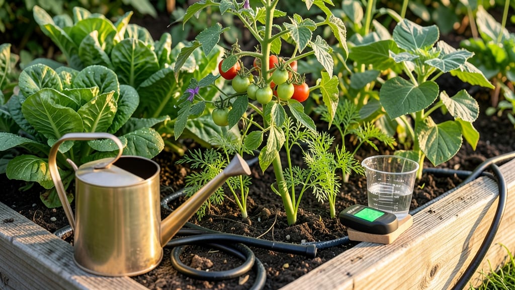 How Much Water Does a Vegetable Garden Need: Science-Backed Daily Rates by Plant Type