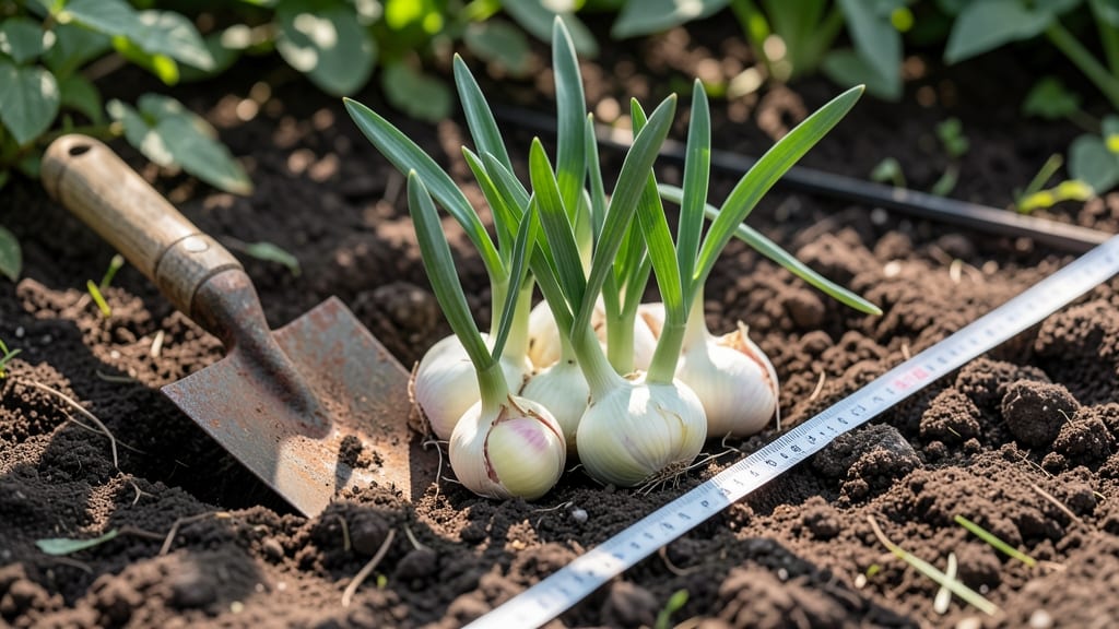 Garlic Spacing in Garden: Proven Planting Math for Bigger Bulbs