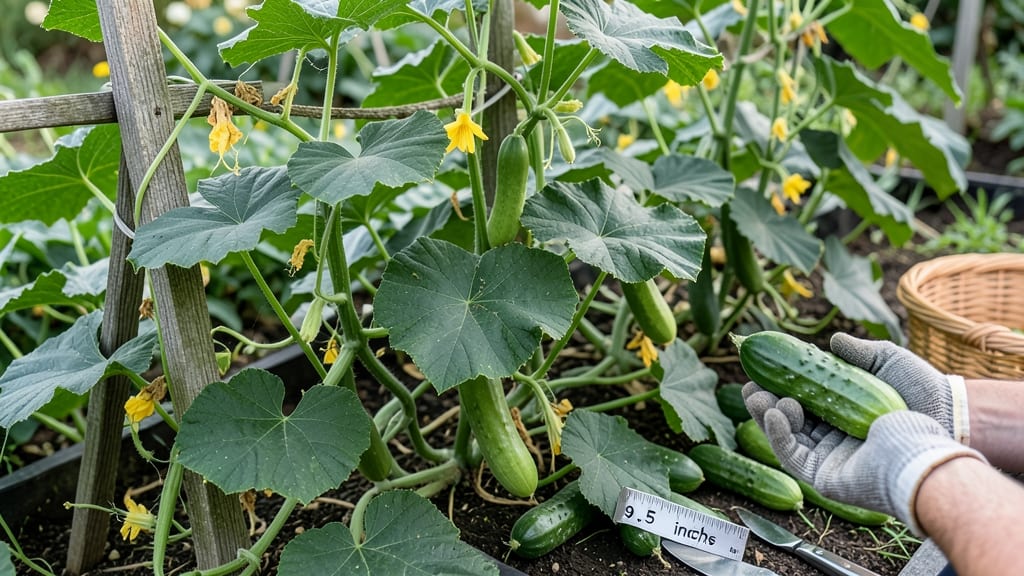 When to Pick Cucumbers From Garden: 3 Size-Based Tricks for Crunchy Harvests