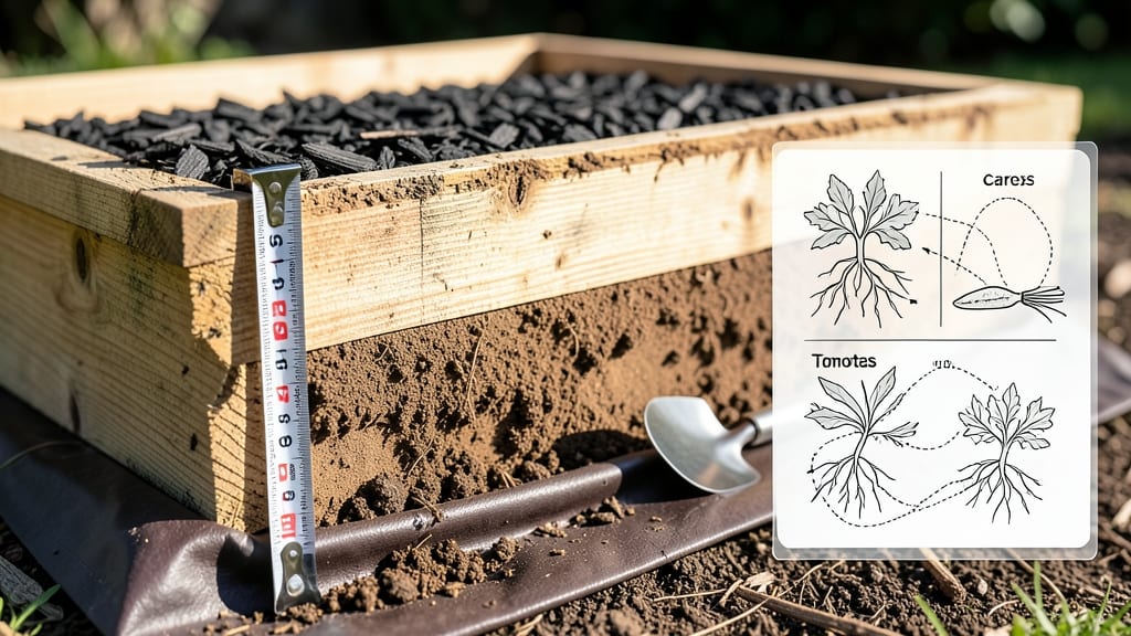 How Deep to Make Raised Garden Beds: Exact Height Rules by Plant Type