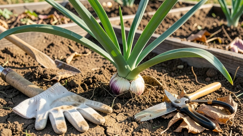 When to Pick Garlic from Garden: Bulb Size and Leaf Color Cues