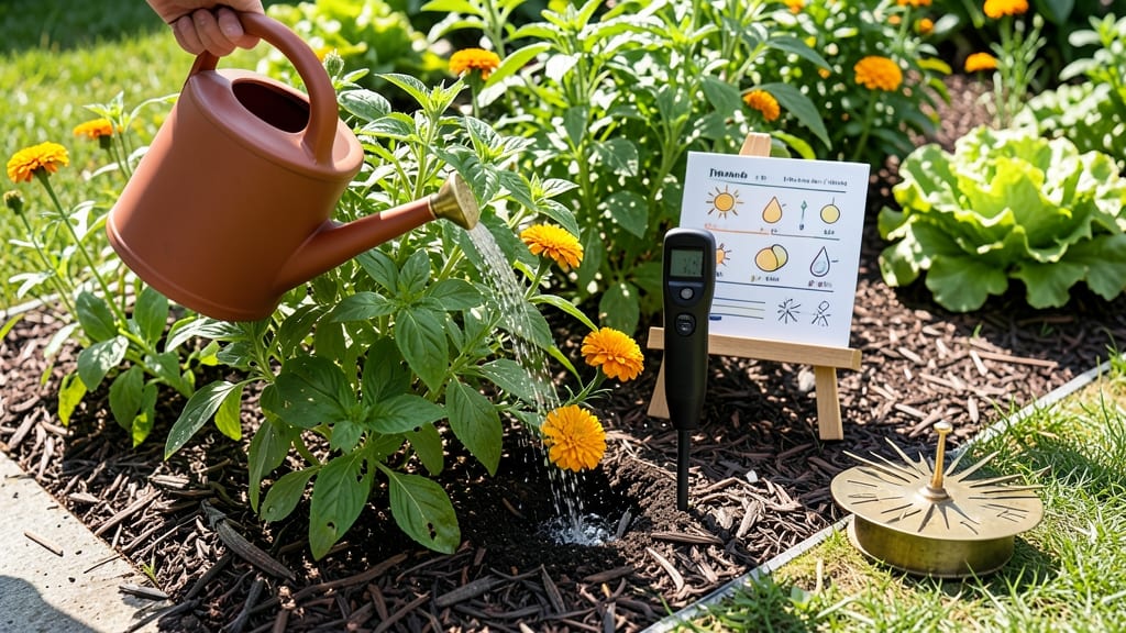 How Much Water Does a Garden Need Per Day: Science-Backed Formula by Plant Type