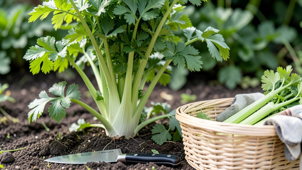 Garden Celery Harvest: When Stems Snap Easily (3 Key Signs)