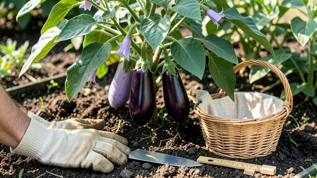 When to Pick Eggplant in Garden: Firm Skin & Color-Check Tricks for Peak Flavor