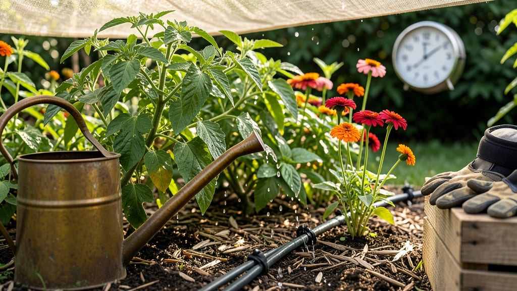 When to Water Garden in Summer: Morning vs. Evening Tricks to Save Plants and Water