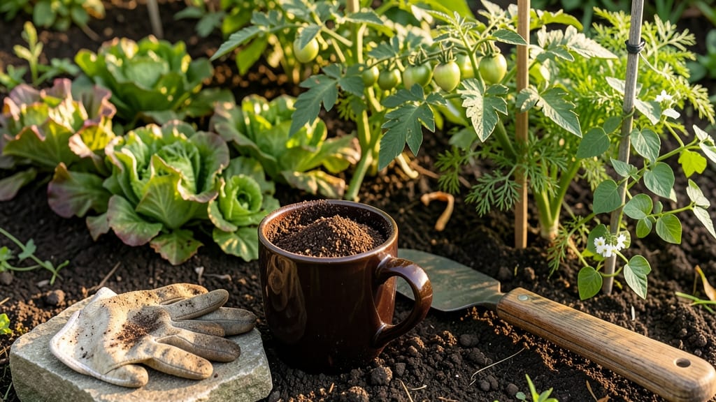 Coffee Grounds in the Vegetable Garden: 5 Unexpected Plant Benefits and How to Use Them