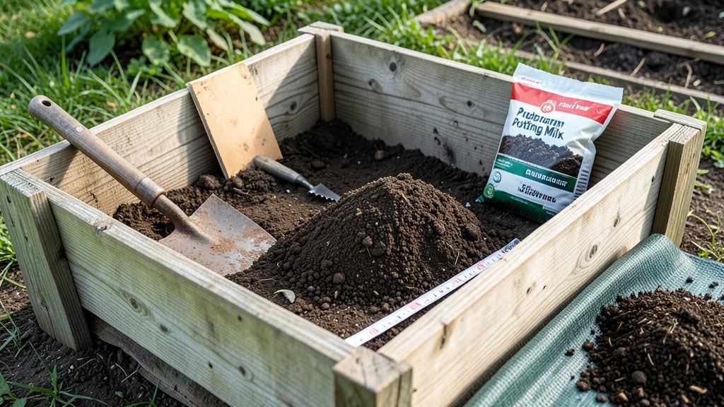 How Much Soil to Fill a Raised Garden Bed: Depth Guide by Plant Type for Perfect Roots