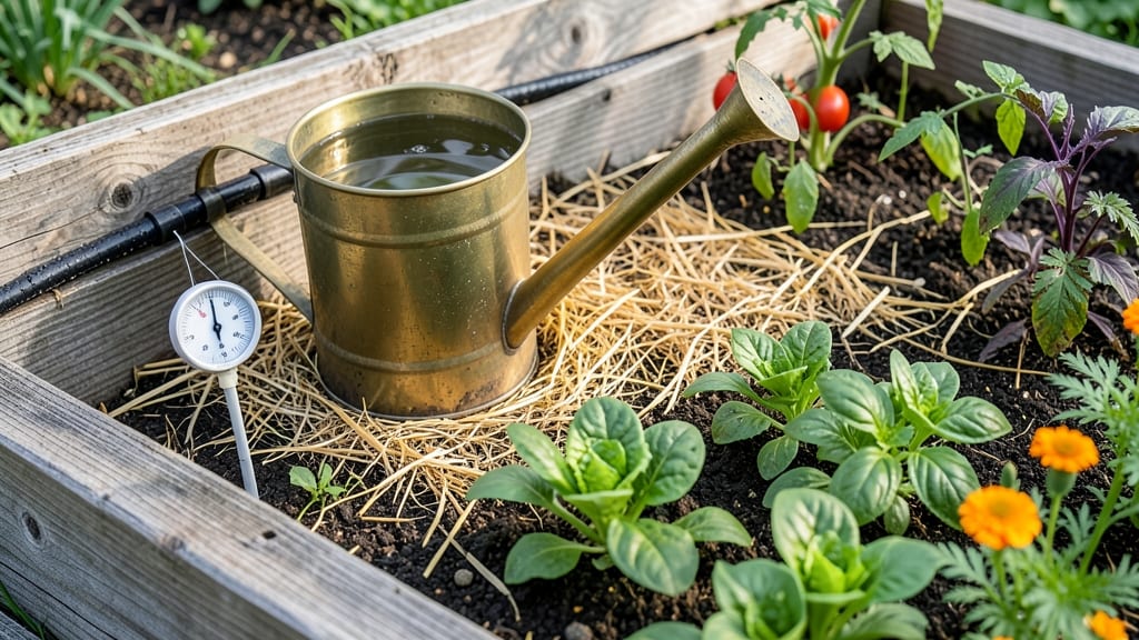 Garden Bed Watering: Smart Drip Irrigation Setup for Consistent Moisture