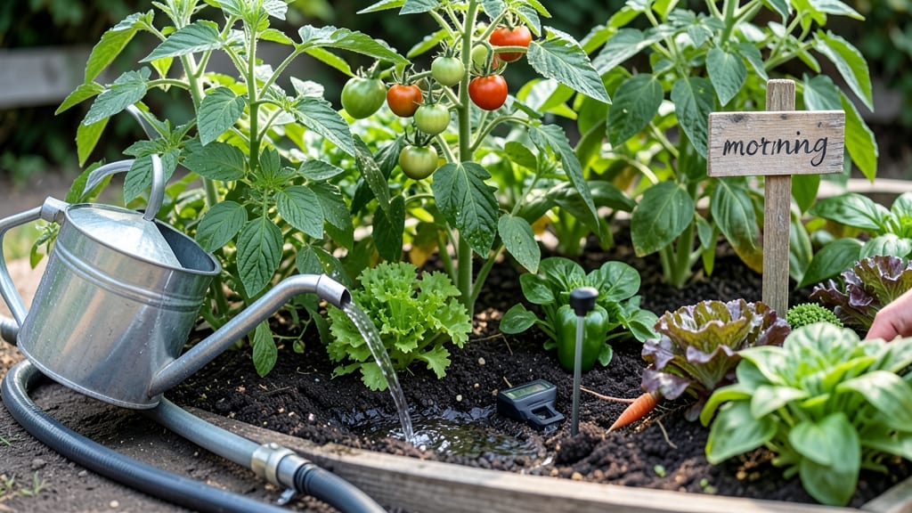 How Often Should You Water a Veggie Garden: Soil-Moisture Tests for Perfect Growth