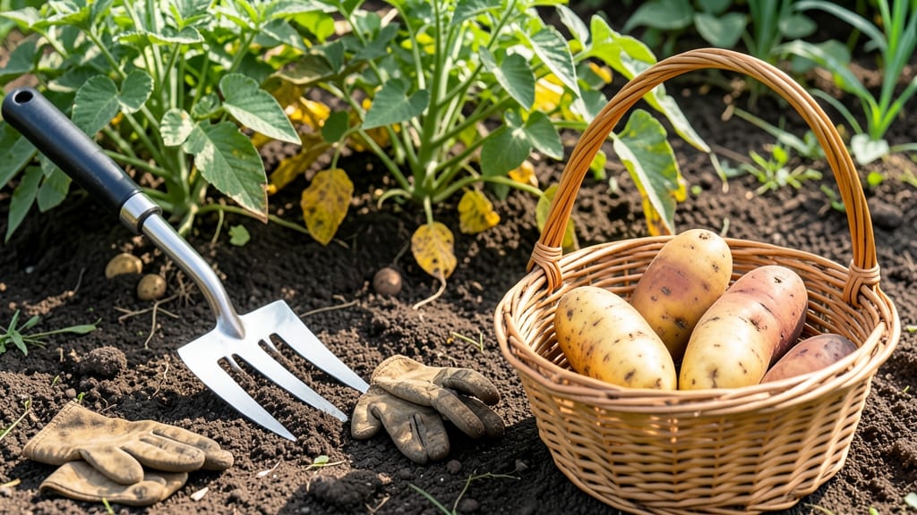 When to Pick Potatoes From Garden: Skin Slip Test & Soil Check Tricks