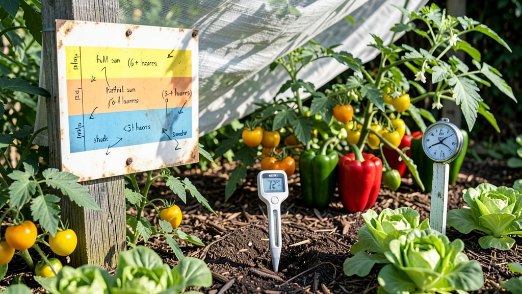 How Many Hours of Sun Does a Vegetable Garden Need: Plant-Specific Light Rules for Maximum Yields