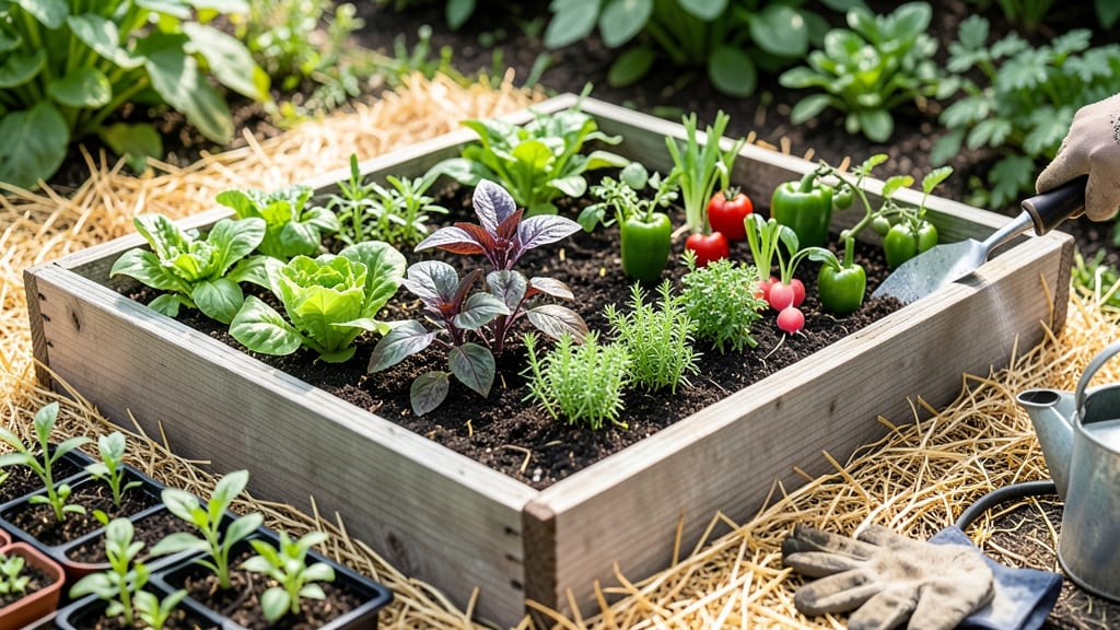 8x8 Raised Garden: Space-Saving Layouts for High-Yield Veggies
