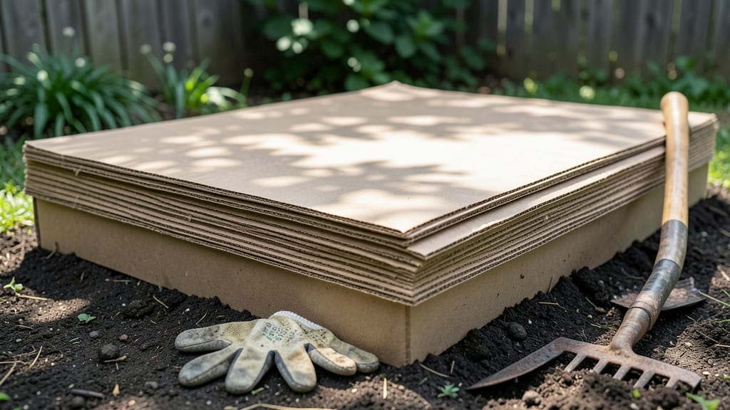 Can You Use Cardboard in Your Garden: Safe Composting Methods and Risks Explained