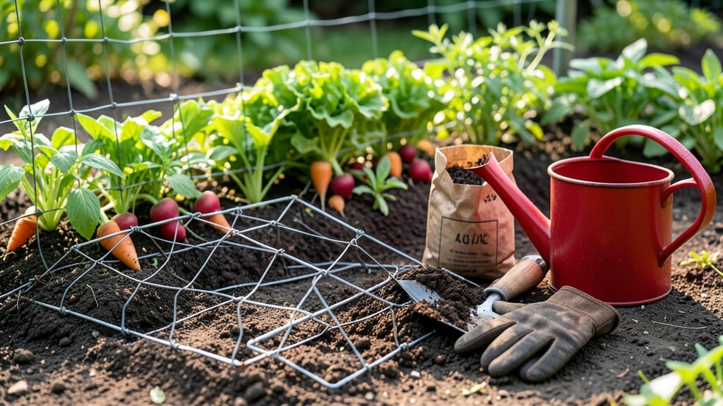 Chicken Wire Vegetable Garden: 3 Easy DIY Frame Designs for Small Spaces