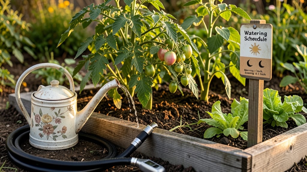 How Often to Water a Vegetable Garden: Soil Check Method for Perfect Growth