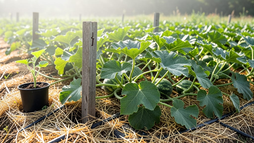 Watermelon Garden Spacing: Proven Rows and Vines Layout for Bigger Fruits