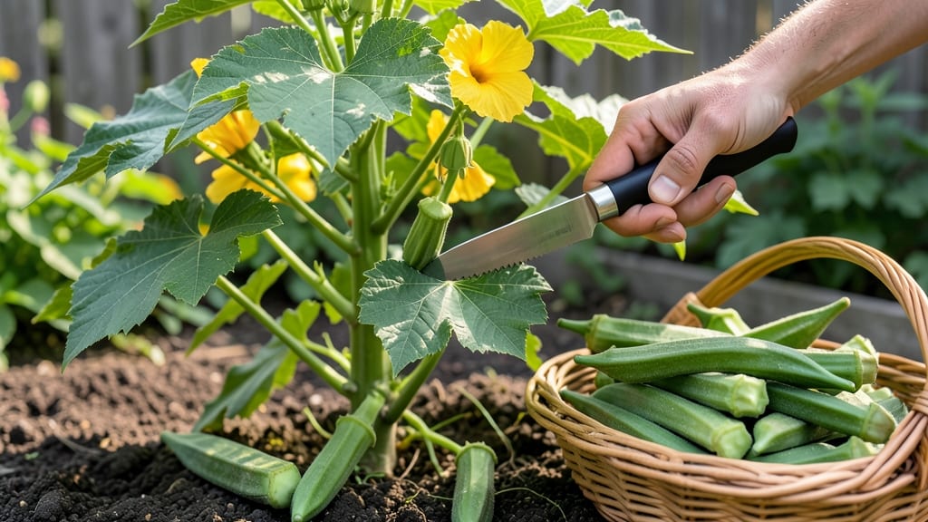 When to Pick Okra From the Garden: Pod Size and Seed Stage Checklist